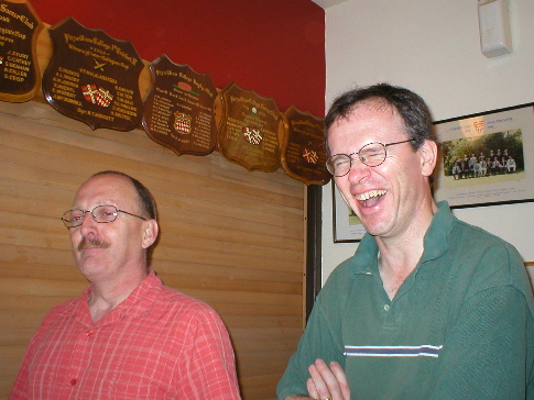 Les Collings and Dave Williams
