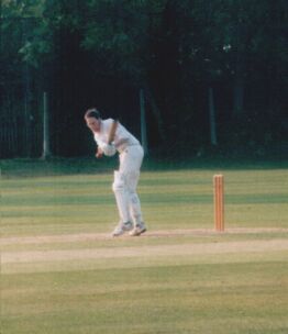 Phil Marshall batting