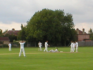 Mike Sneyd on the ground.