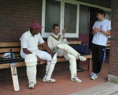 Ev Fox, Daniel Mortlock and Stas Shabala.