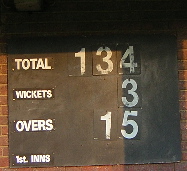 The scoreboard