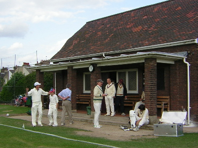 The pre-match scene