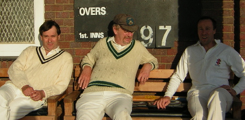 Rupert Brown, Geoff Hales and John Richer