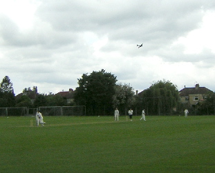 The field and a plane